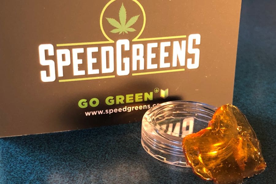 Speed Greens Shatter Review