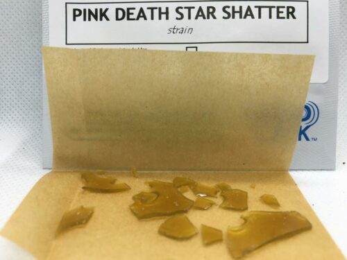Evergreen-Medicinal-Shatter-Review-Pink-Death-Star