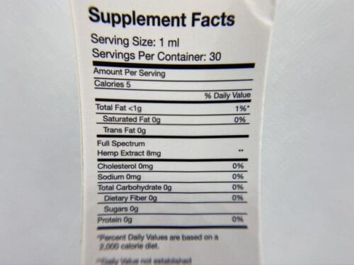 pure-cbd-tincture-cbd2heal-label-supplement-facts