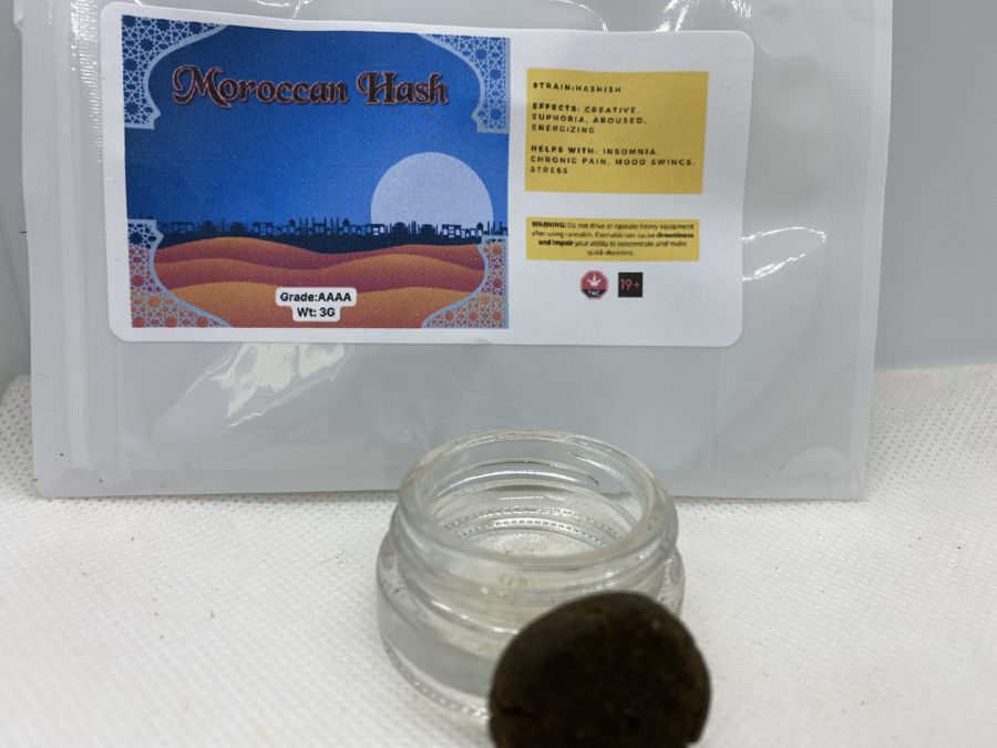 Moroccan hash review and unboxing.