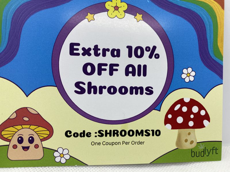 Budlyft Magic Mushrooms coupon code