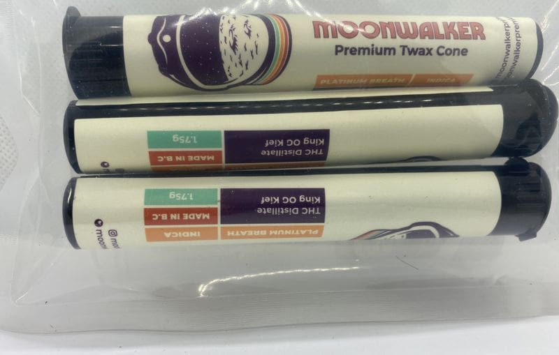 Moonwalker Pre Rolls Review- 3 pack