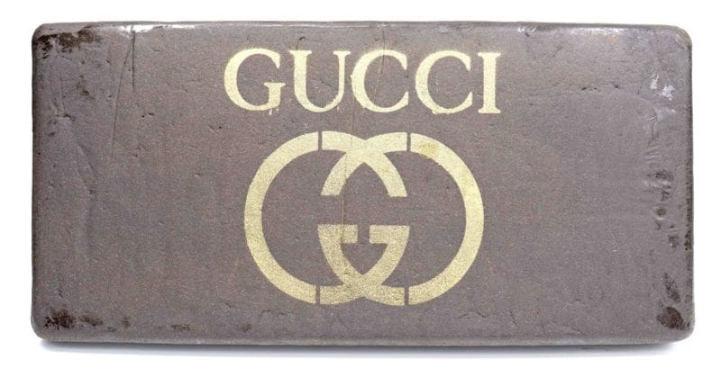 Example of the Gucci Hash stamp